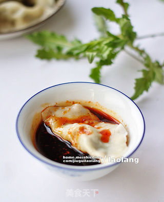 荠菜饺子的做法步骤:9