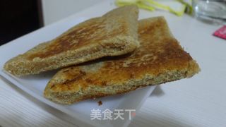 奶香全麦香蕉饼——美好早餐的做法步骤：4