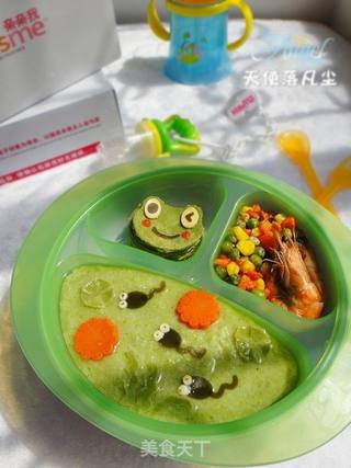 用食物给宝宝讲经典童话故事——小蝌蚪找妈妈的做法步骤:17