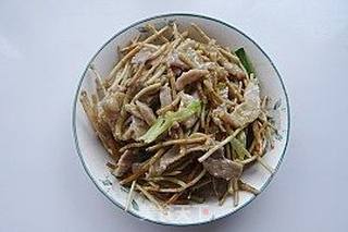 鱼腥草炒肉丝的做法步骤:9