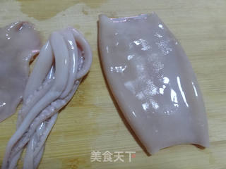 鱿鱼圈的做法步骤:2