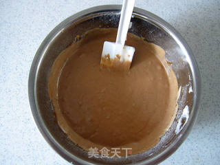 电饭煲巧克力香蕉蛋糕的做法步骤:12