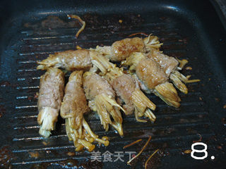 金针菇牛肉卷的做法步骤:8