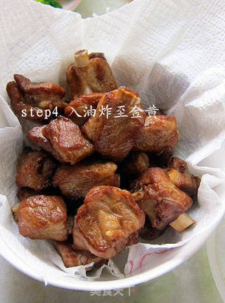 酸甜排骨的做法步骤:4