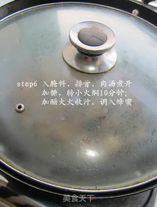 酸甜排骨的做法步骤:6