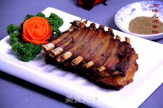 京味儿烧羊排的做法步骤:11