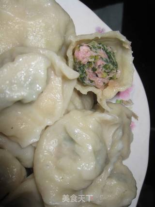 荠菜饺子的做法步骤:7