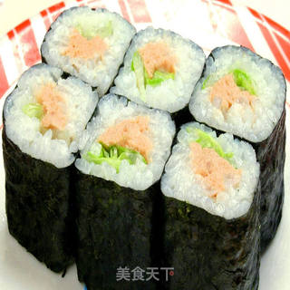 果蔬鸭蛋寿司卷的做法步骤:27
