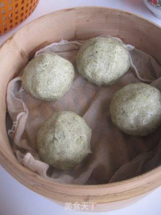 山寨艾米果——青团子的做法步骤:4