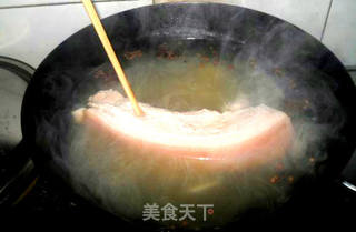 蒜香回锅肉的做法步骤:4