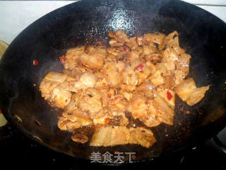 蒜香回锅肉的做法步骤:7
