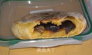 无油的玫瑰蜜豆南瓜饼的做法步骤:4