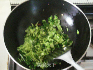 蔬菜蛋炒饭的做法步骤:7