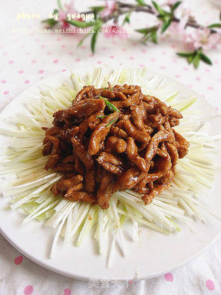 【传统北京风味菜】京酱肉丝的做法步骤:11