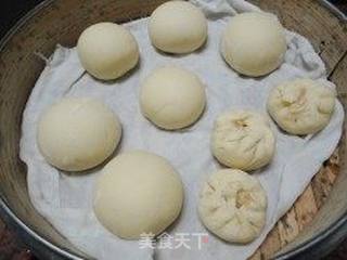 玉米馒头的做法步骤:8