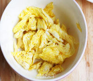 火腿蛋炒饭的做法步骤:5