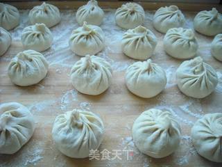 酸菜肉馅大包子的做法步骤:16
