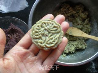 夹心绿豆糕的做法步骤:11