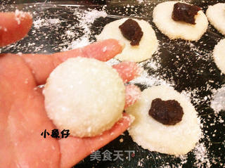 【红豆糯米糍】的做法步骤:8