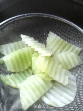 蚝油莴苣杏鲍菇的做法步骤:4
