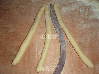 双色杂粮小餐包的做法步骤:7