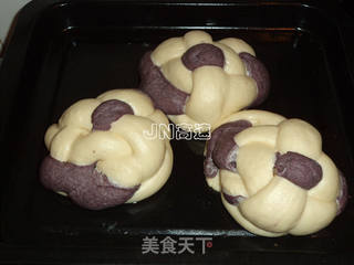 双色杂粮小餐包的做法步骤:12