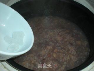 红豆糯藕粥的做法步骤：13