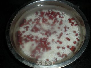 红豆糯藕粥的做法步骤：9
