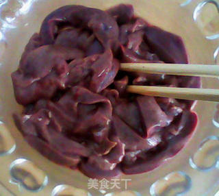 家常鲜汤——香菜猪肝汤的做法步骤:8