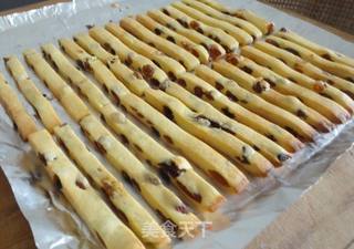 吃子就停不了口---香酥提子手指饼的做法步骤:9