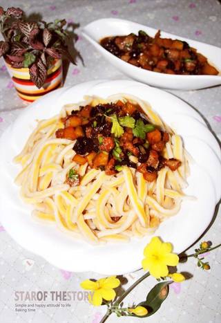 【穿上衣服的面条,山西特色面食】山西包皮面的做法步骤:27