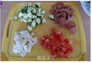 意式美味—黑椒牛肉丸意面的做法步骤：2