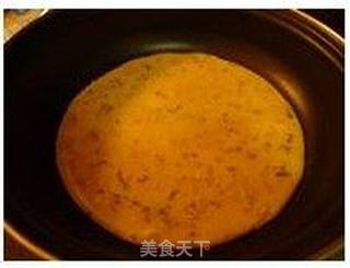 精致早餐—法式omelette番茄芝士蛋饼的做法步骤:4