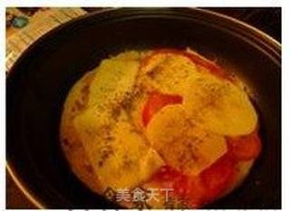 精致早餐—法式omelette番茄芝士蛋饼的做法步骤:6
