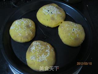 紫薯南瓜饼的做法步骤:8