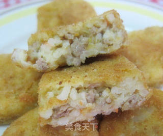 变废为宝之【饭团可乐饼】的做法步骤:14