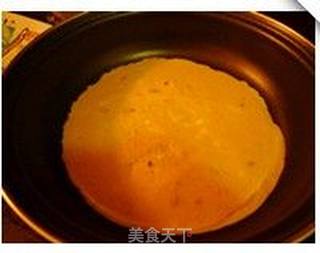 健康早餐—笑脸火腿蛋饼的做法步骤:2