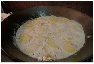 法式“家常菜”—奶香培根焗土豆 gratin dauphinois的做法步骤:9