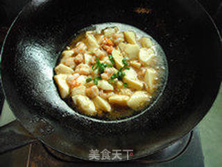 简单家常 — 虾仁豆腐的做法步骤:6