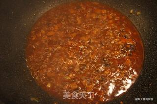 叉烧麻婆豆腐的做法步骤：5