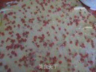 火腿蒸花卷的做法步骤:5