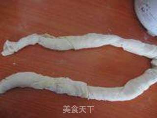 火腿蒸花卷的做法步骤:6