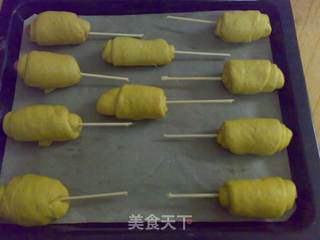 咖喱棒棒小面包的做法步骤:6