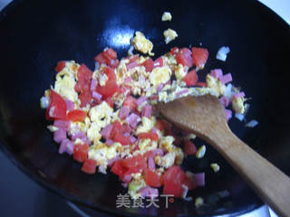 缤纷五彩饭的做法步骤:8
