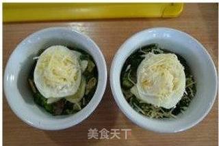 健康早餐— 菠菜奶酪小盅蛋 Gratin d'épinards à l'oeuf的做法步骤：11