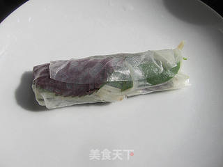 牛肉土豆米纸卷饼的做法步骤:11