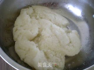 纯手工甜品紫薯馅凉糕的做法步骤:5