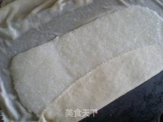 纯手工甜品紫薯馅凉糕的做法步骤:7