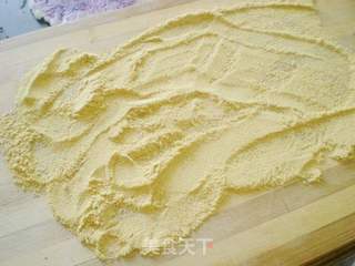 纯手工甜品紫薯馅凉糕的做法步骤:10