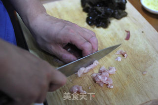 豉香木须肉的做法步骤:2